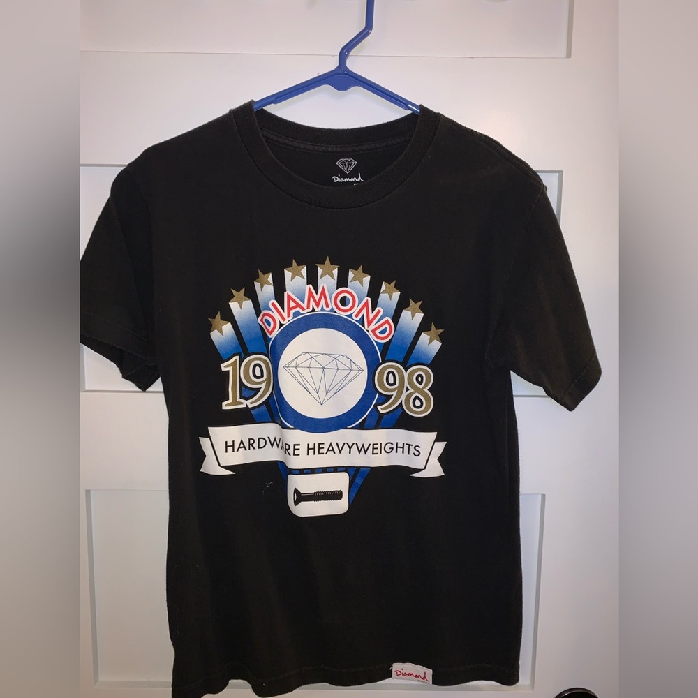 Diamond supply co. small black t-shirt